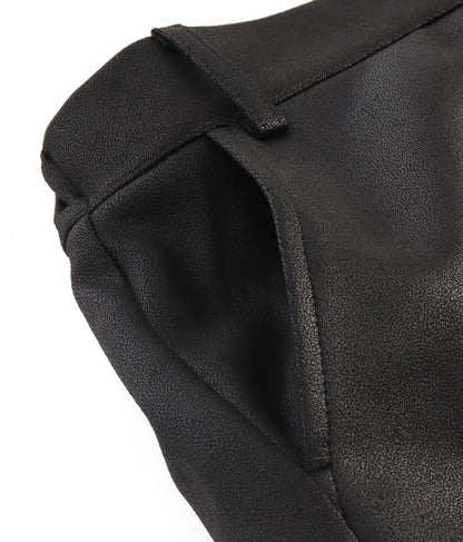 フェイクレザー カーゴ ロング スカート 911-7347