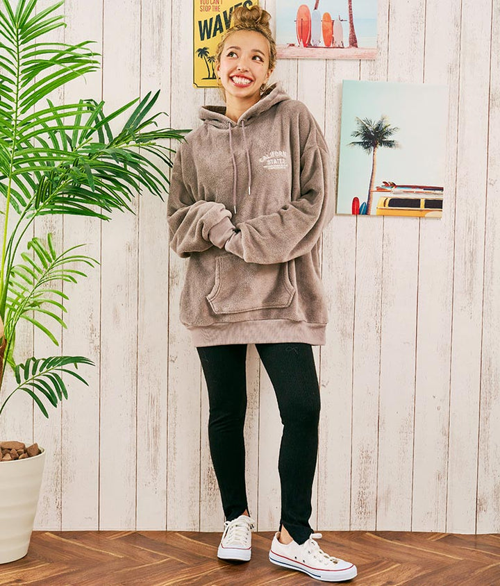 インスリット 柄編み リブ ニットソー レギンス 812-6744