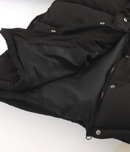 ベルト付き フェイクファーフード 中綿 コート 496-2581