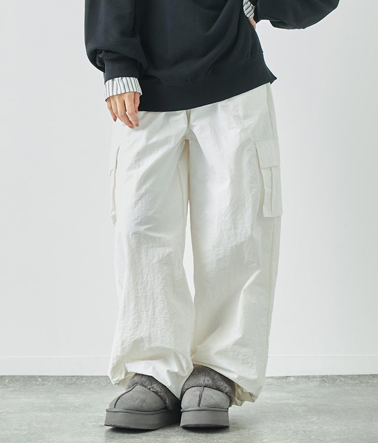 ウエストスピンドルナイロンカーゴパンツ 792-9070