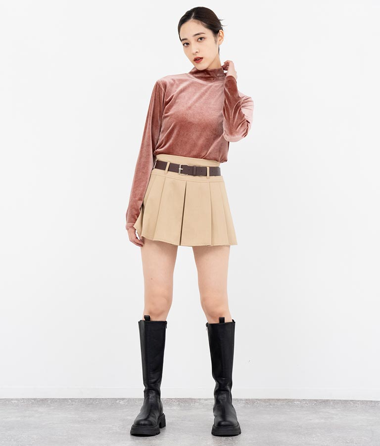 サイドゴアロングブーツ 799-8955