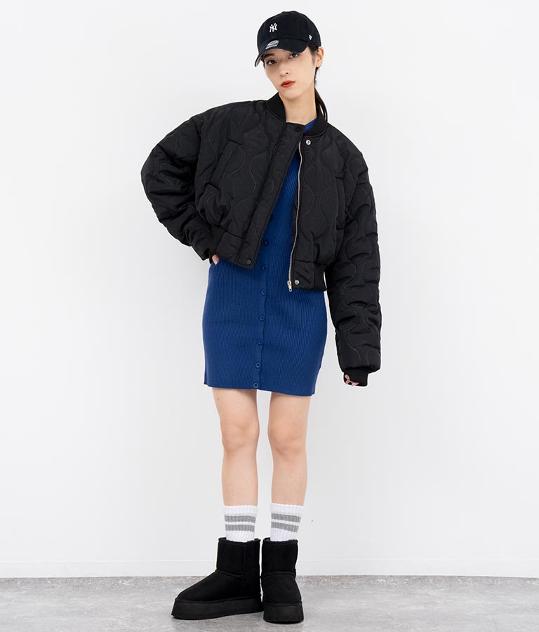 厚底ムートンブーツ 799-8940