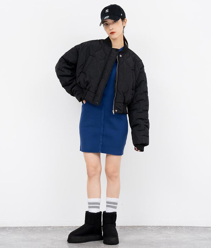 厚底ムートンブーツ 799-8940