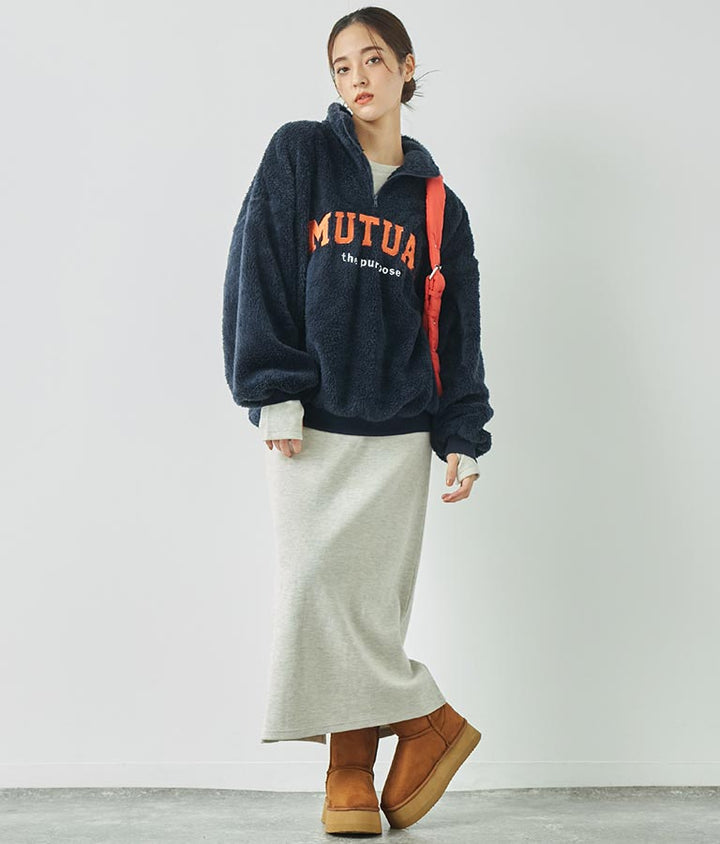 厚底ムートンブーツ 799-8940