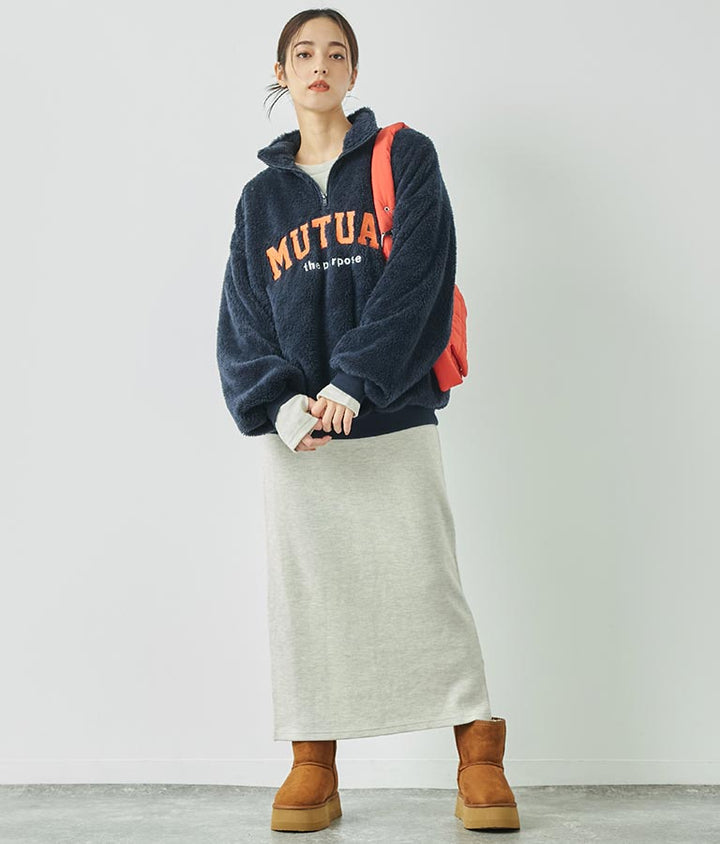 厚底ムートンブーツ 799-8940