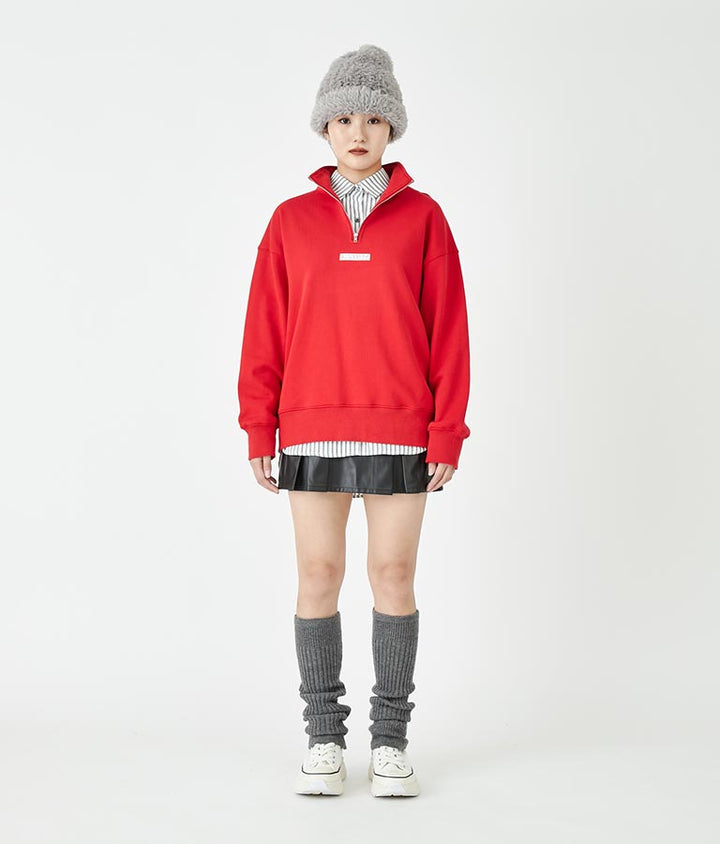 ハーフジップ プルオーバー 30-3109