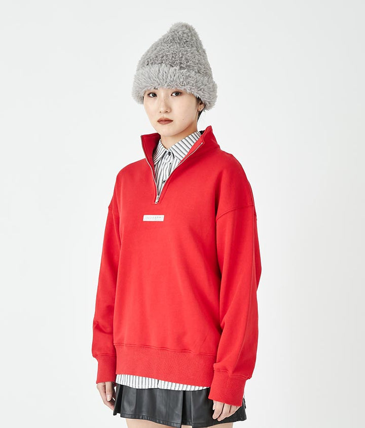 ハーフジップ プルオーバー 30-3109