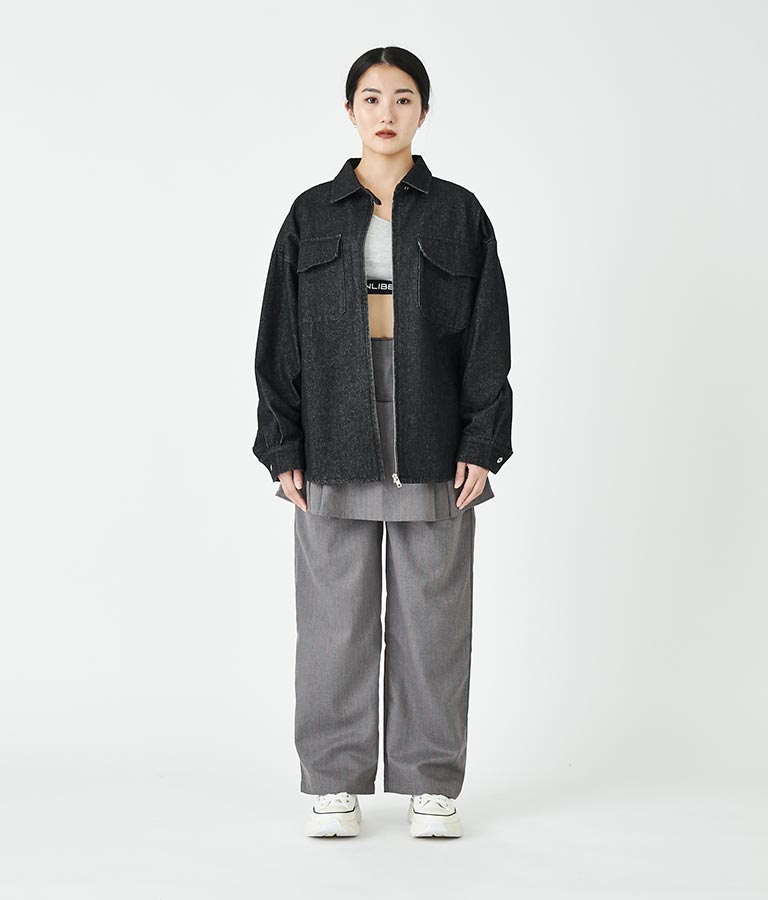 ピンストライプ スラックス 30-2093