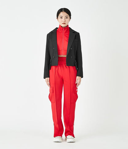 ダブル ウエスト トラック パンツ 30-2104