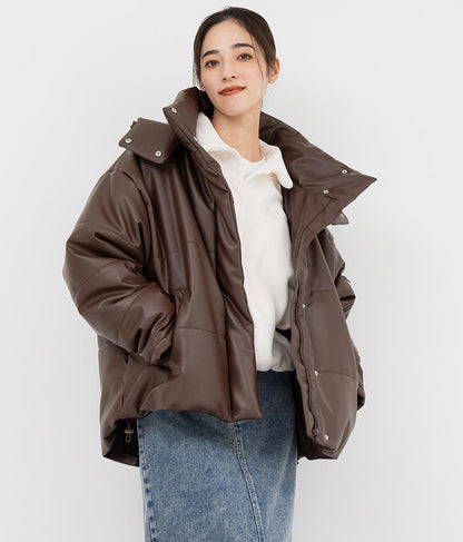 2WAY エコクラウド 中綿 オーバー フード ブルゾン 796-8978