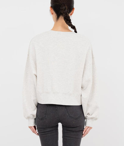 キーネック リメイク デザイン 裏毛 スウェット トレーナー 793-9100