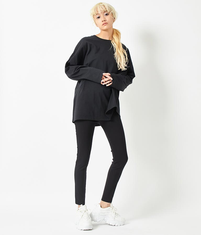 シンプル ストレッチ レギンス パンツ 792-7624