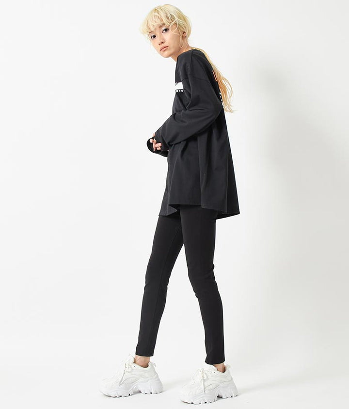 シンプル ストレッチ レギンス パンツ 792-7624