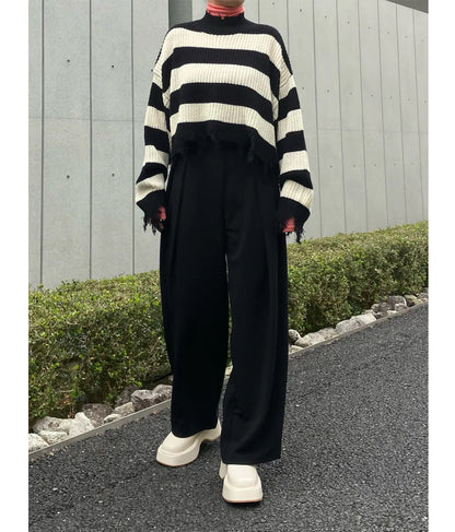 タック ワイド パンツ 792-8983