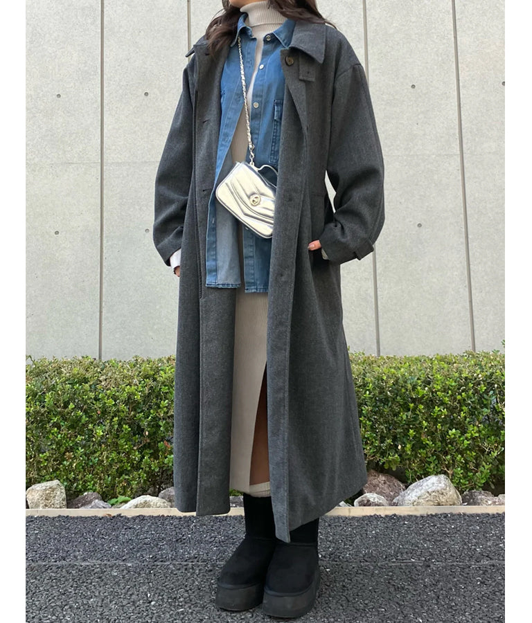 デニムオーバーサイズシャツ 154-5497