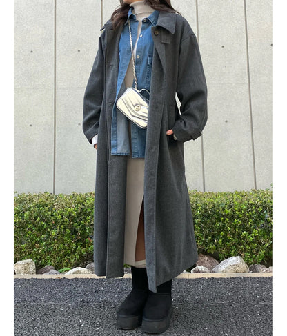 デニムオーバーサイズシャツ 154-5497