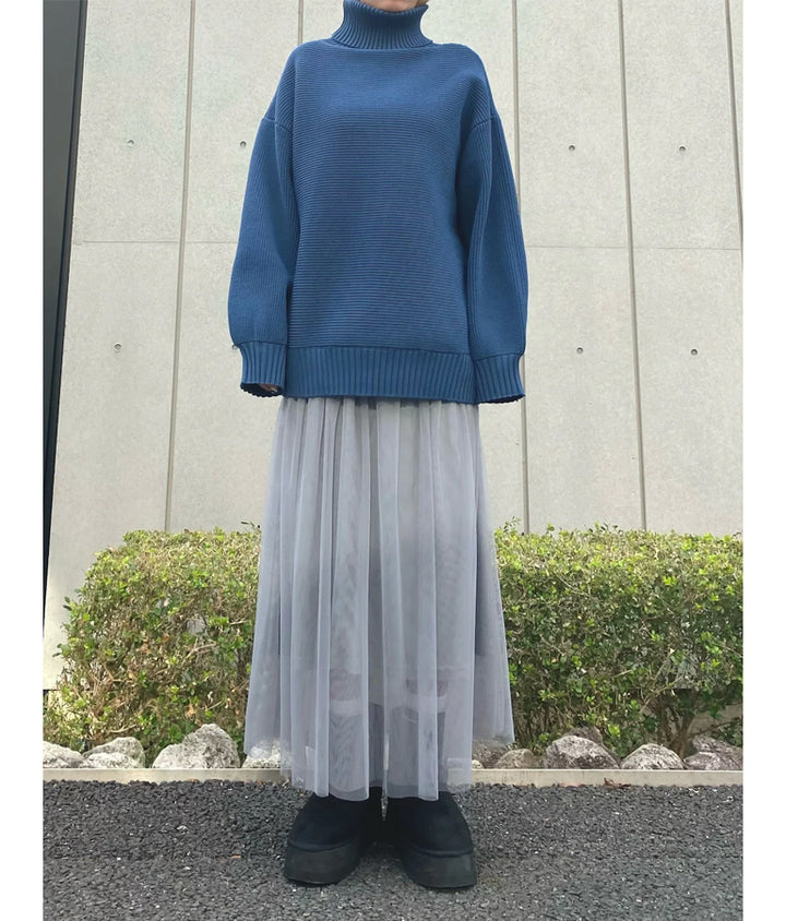 チュール切替スカート 791-9077