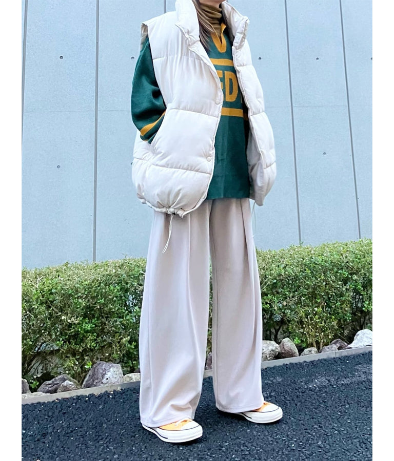 タック ワイド パンツ 792-8983