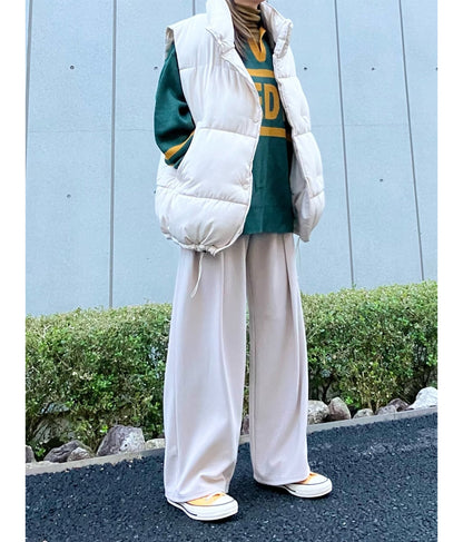 タック ワイド パンツ 792-8983