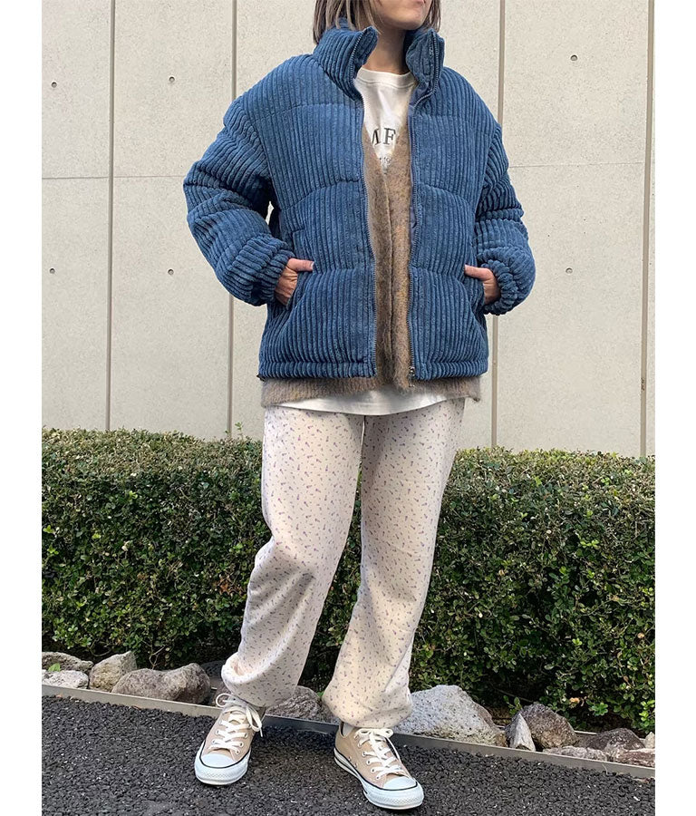 小花柄 ジョガー 裏毛 スウェット パンツ 852-5767