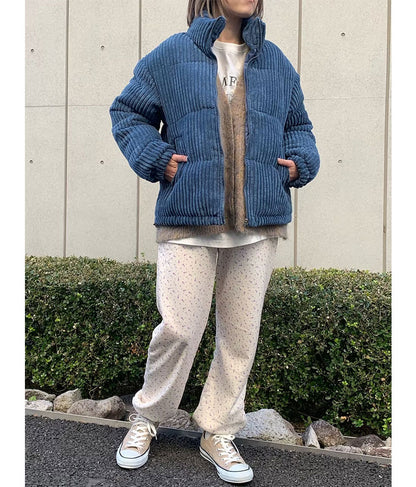 小花柄 ジョガー 裏毛 スウェット パンツ 852-5767