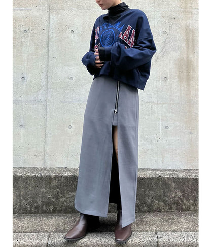 キーネック リメイク デザイン 裏毛 スウェット トレーナー 793-9100