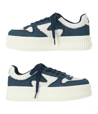 デニム 切替 スニーカー 919-7392