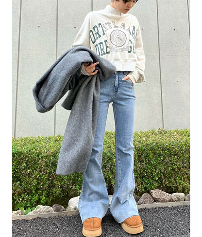 キーネック リメイク デザイン 裏毛 スウェット トレーナー 793-9100