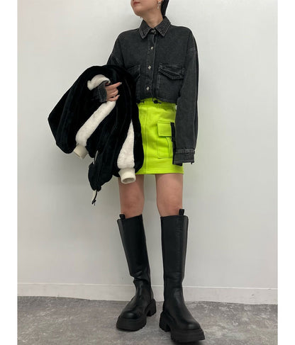 デニムオーバーサイズシャツ 154-5497