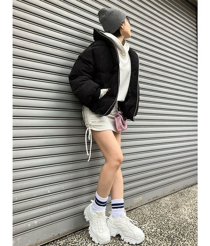 サイドギャザー裏毛スウェットパーカーワンピース 797-9046