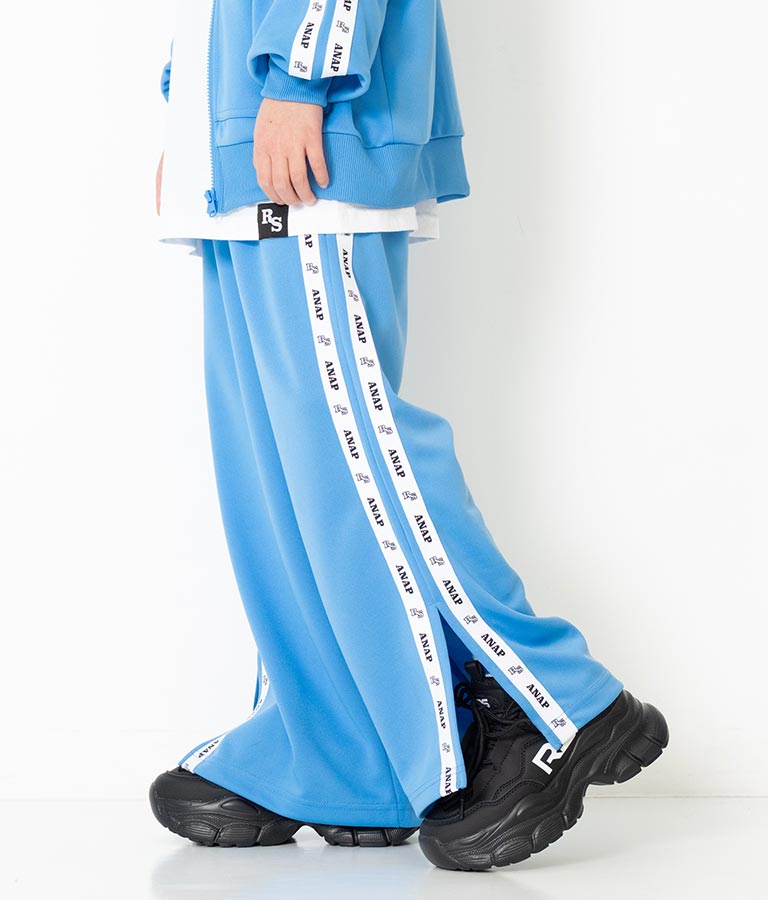 R+S【リラスポ】吸水速乾加工 ジャージ パンツ (ユニセックス アイテム)