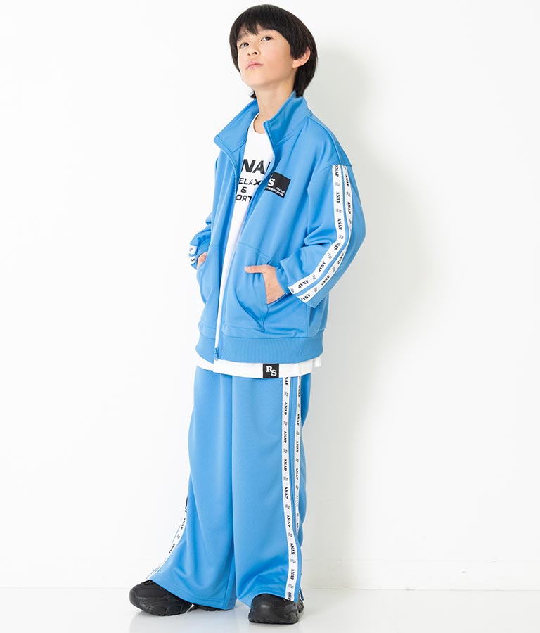 R+S【リラスポ】吸水速乾加工 ジャージ パンツ (ユニセックス アイテム) 912-7400