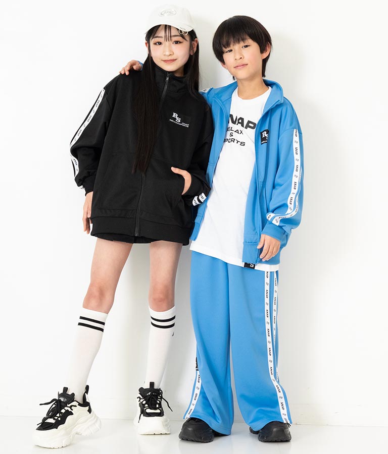 R+S【リラスポ】吸水速乾加工 ジャージ パンツ (ユニセックス アイテム) 912-7400