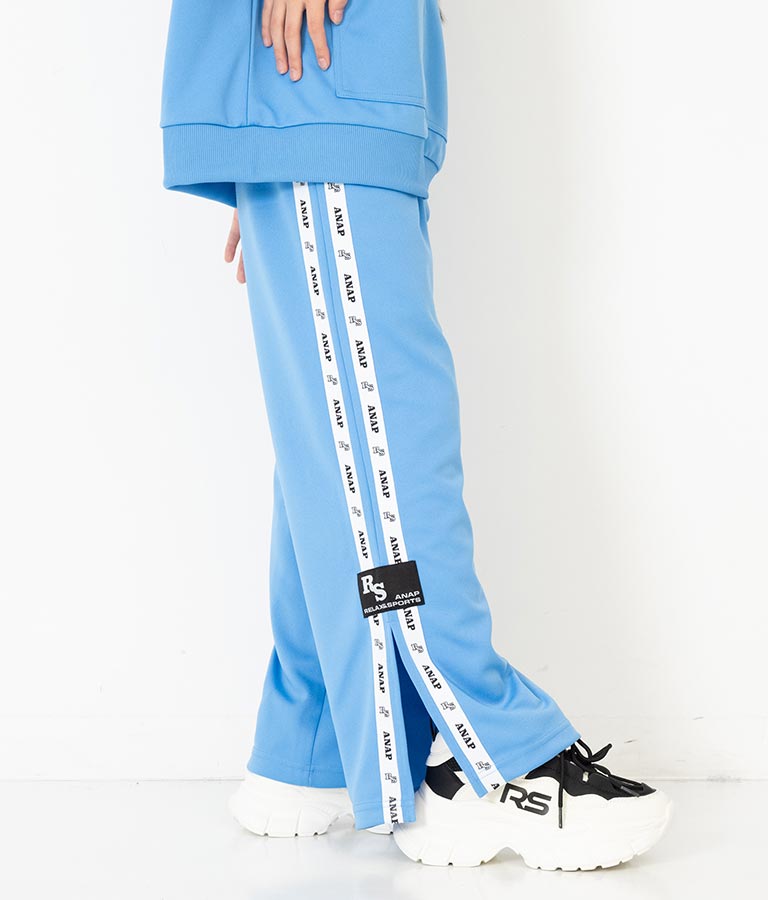 R+S【リラスポ】吸水速乾加工 ジャージ パンツ (ユニセックス アイテム) 912-7400