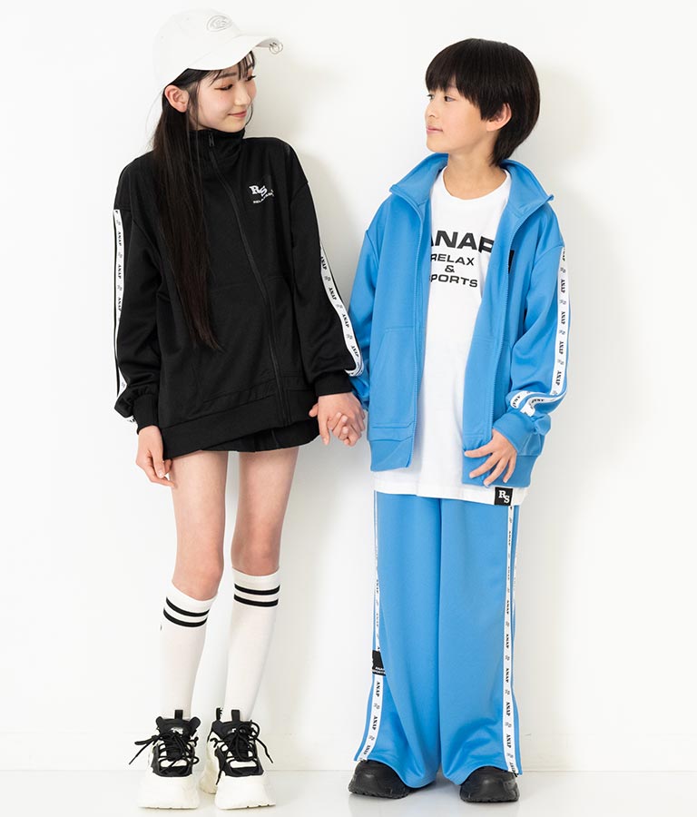 R+S【リラスポ】吸水速乾加工 ジャージ パンツ (ユニセックス アイテム) 912-7400