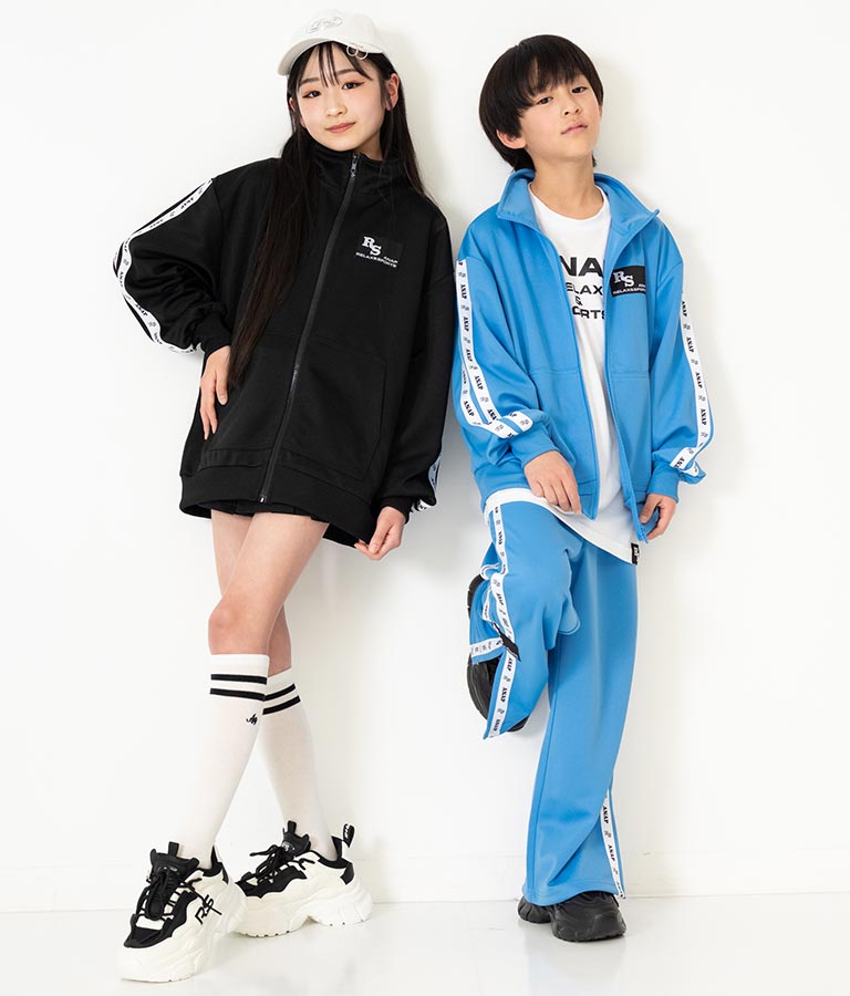 R+S【リラスポ】吸水速乾加工 ジャージ パンツ (ユニセックス アイテム) 912-7400