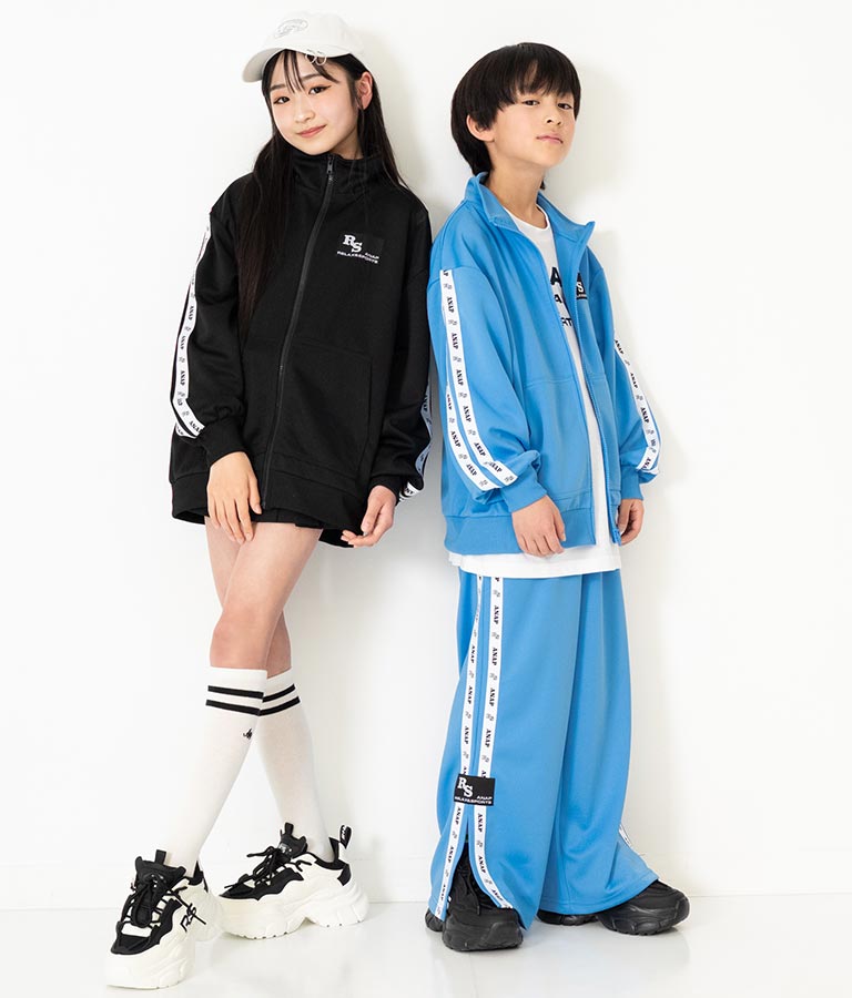 R+S【リラスポ】吸水速乾加工 ジャージ パンツ (ユニセックス アイテム) 912-7400