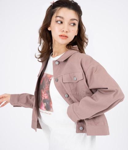 カラーツイル ショート ジャケット 524-6264