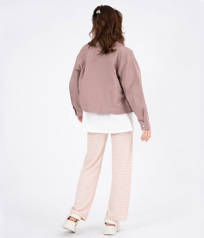 カラーツイル ショート ジャケット 524-6264