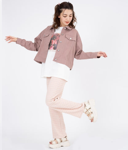 カラーツイル ショート ジャケット 524-6264