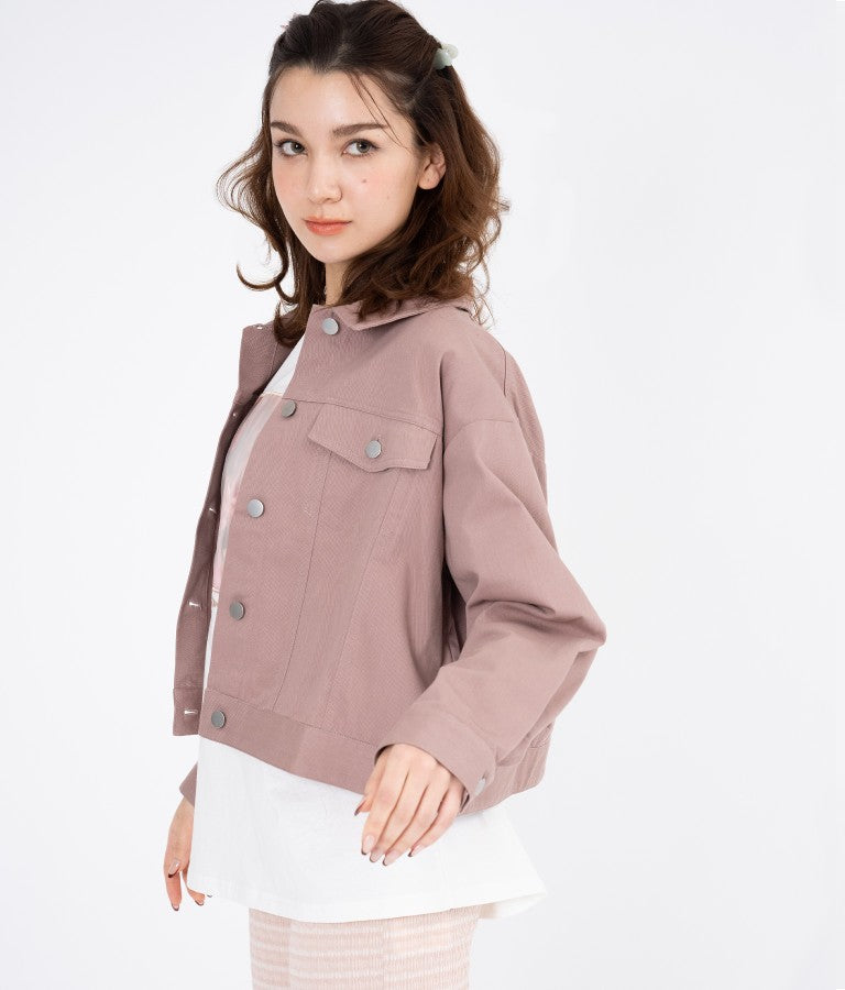 カラーツイル ショート ジャケット 524-6264