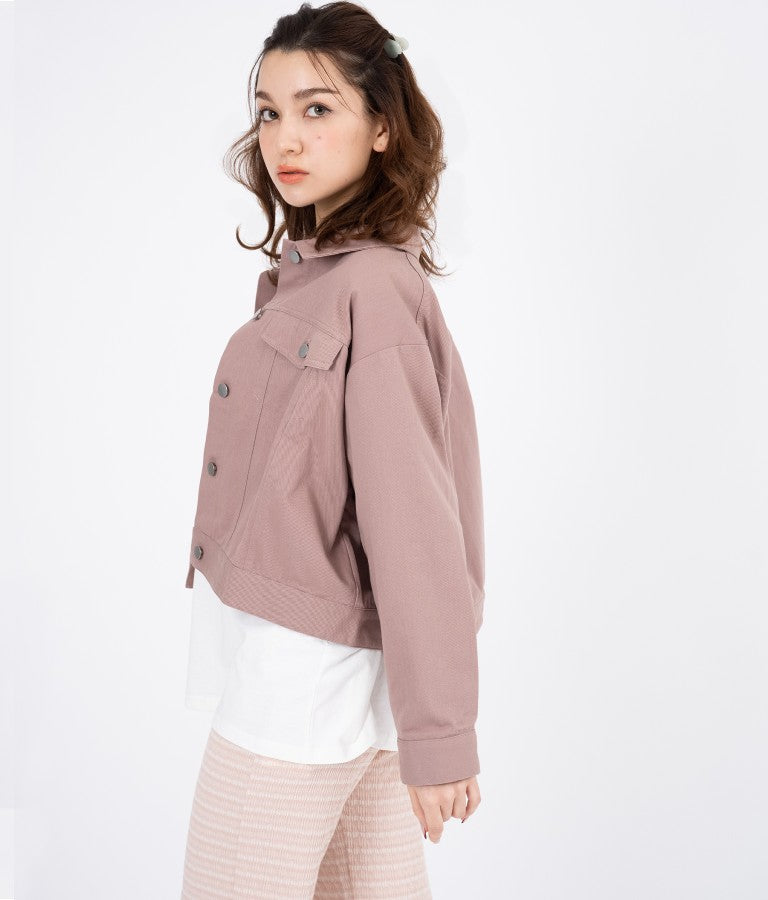 カラーツイル ショート ジャケット 524-6264