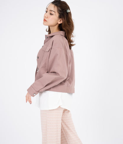 カラーツイル ショート ジャケット 524-6264