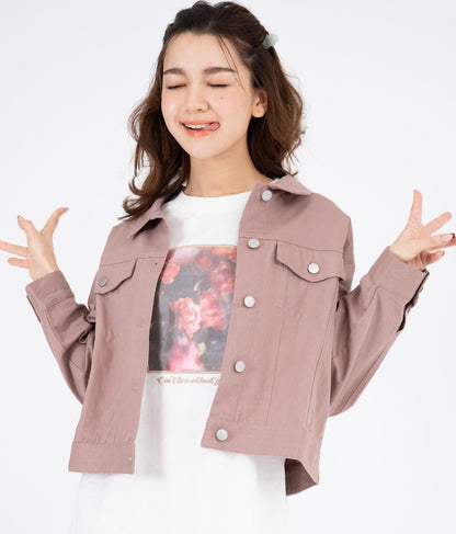 カラーツイル ショート ジャケット 524-6264