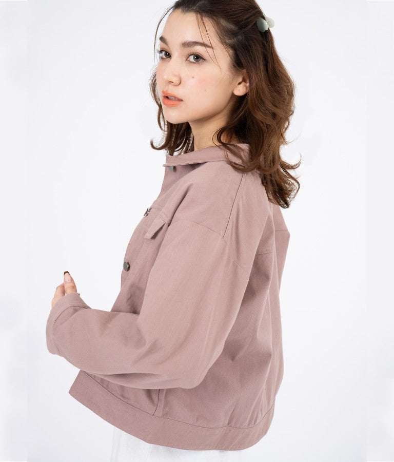 カラーツイル ショート ジャケット 524-6264