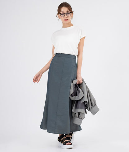 シャンブレーマーメイドスカート 521-6276