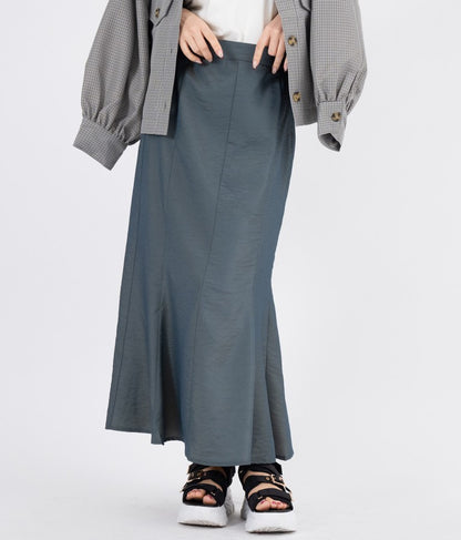 シャンブレーマーメイドスカート 521-6276