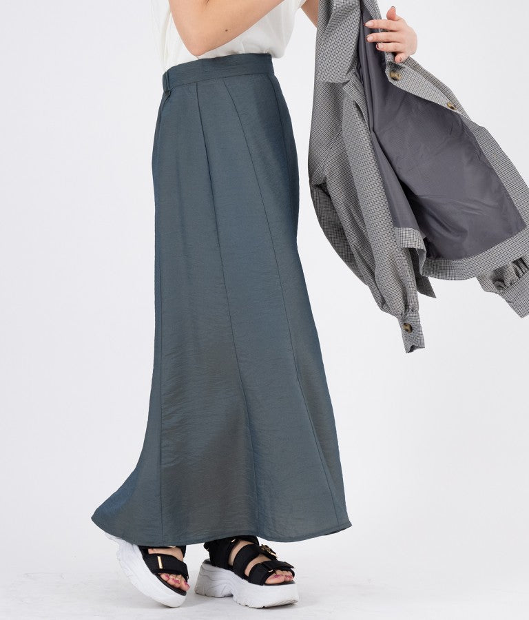 シャンブレーマーメイドスカート 521-6276