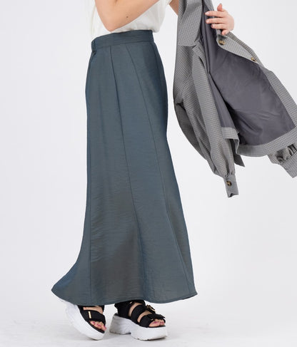 シャンブレーマーメイドスカート 521-6276