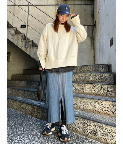 デニムオーバーサイズシャツ 154-5497